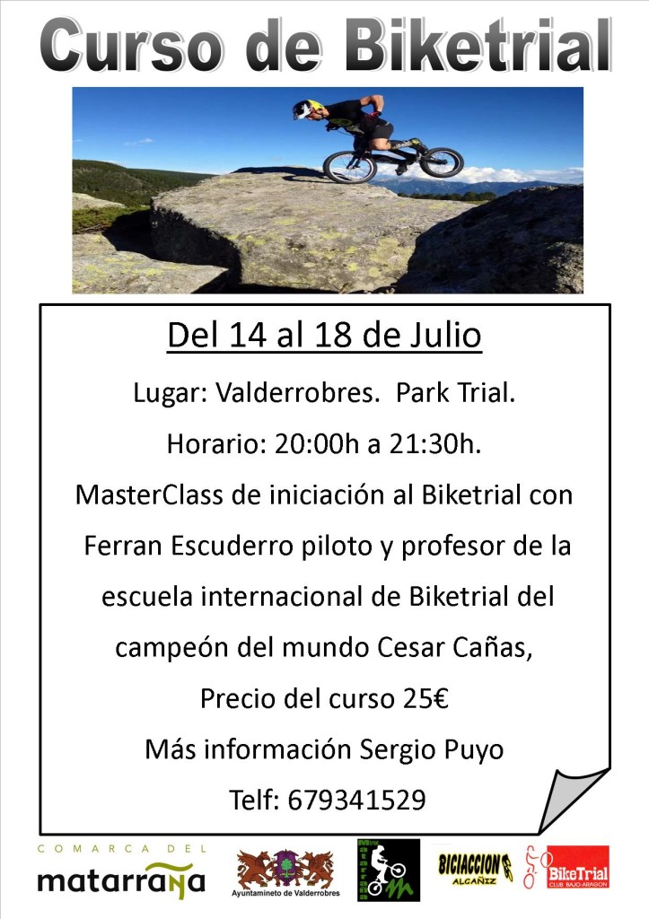 curso Biketrial 2014