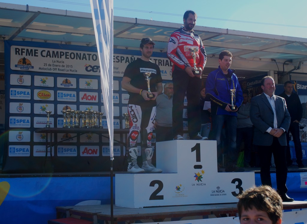 podium La nucia